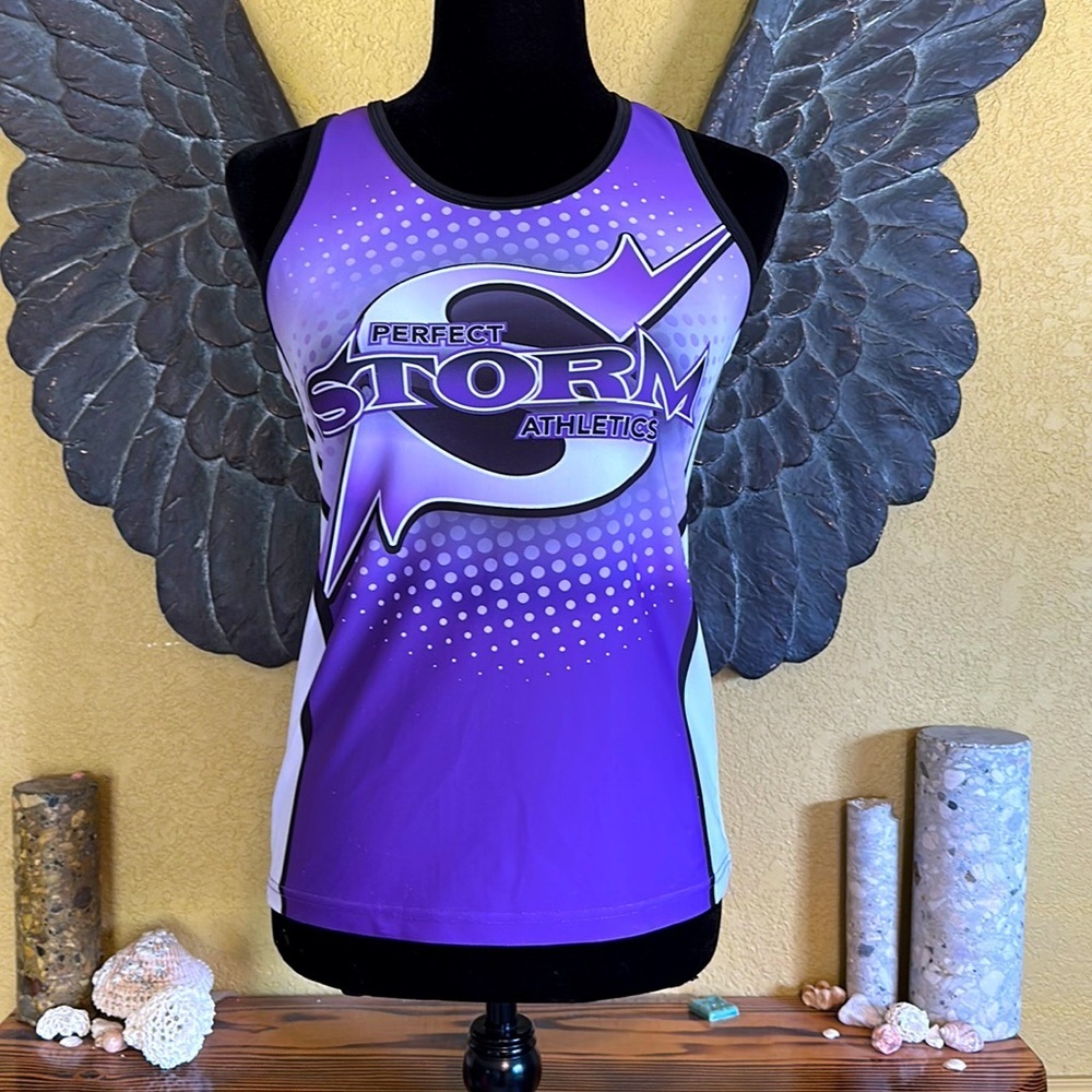 Sport Criss Cross Back Tank Top